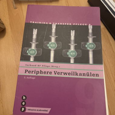 Pflegebuch Periphere Verweilkanülen