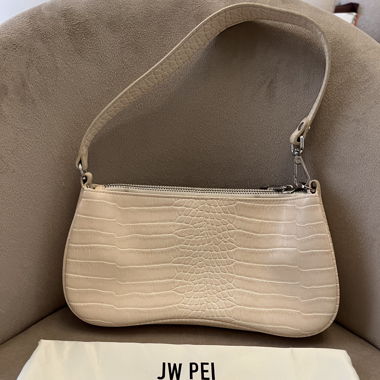 JW PEI ivory crocodrile shoulder bag