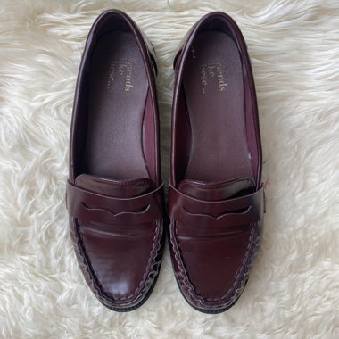 Burgundy Loafers
