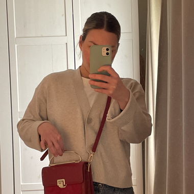 NAF NAF Tasche dunkelrot