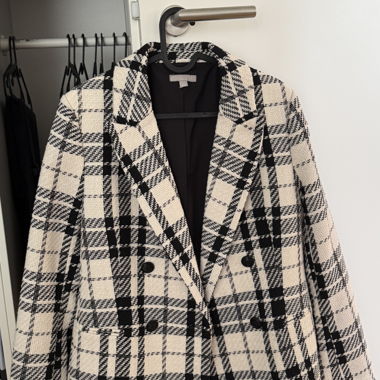 Blazer pied de poule 