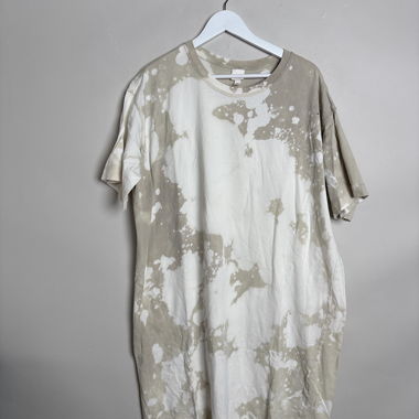 H&M Stonewashed T-Shirt-Kleid