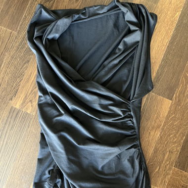 Black Satin Top