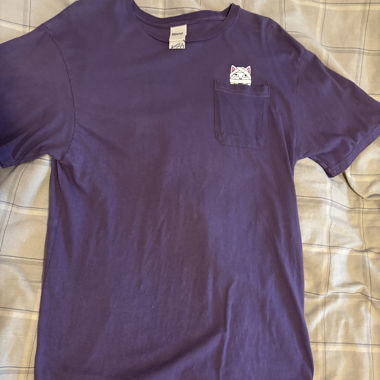 T-shirt Lila Rip N Dip