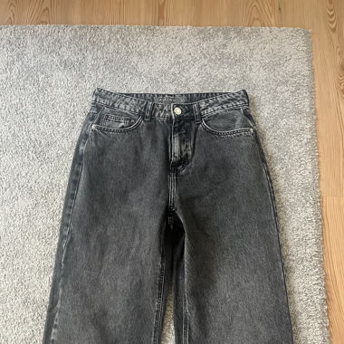schwarze baggy jeans