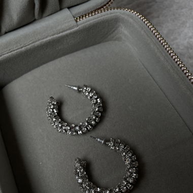 CCC crystal Earrrings 
