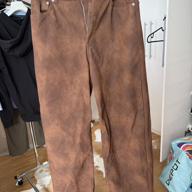 Pantalon marron Zara