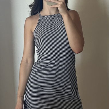 Robe rayée
