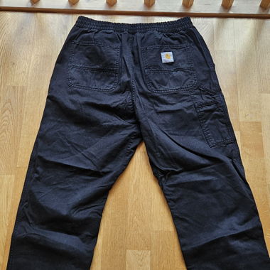 Schwarze Carhartt Arbeitshosen