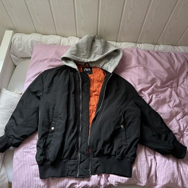 Oversized Bomber Jacket