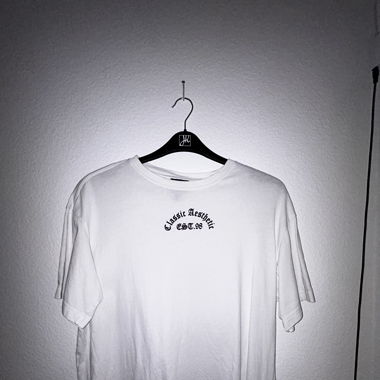 Weisses Grafik T Shirt