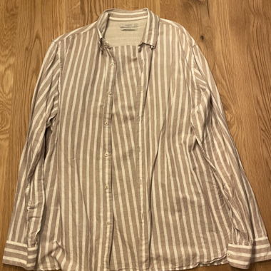 Camicia a righe Mango Man Slim Fit