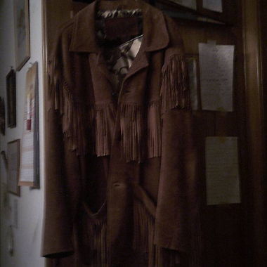 Fringe Leather Jacket
