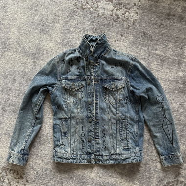 Juice wlrd, trippie redd, lil peep denim jacket
