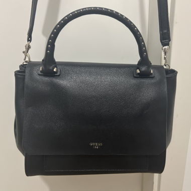 Borsa a tracolla Guess nera