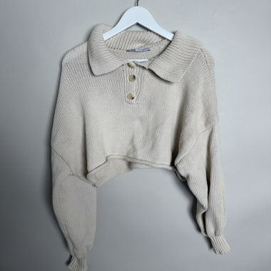 Pull en maille Zara court