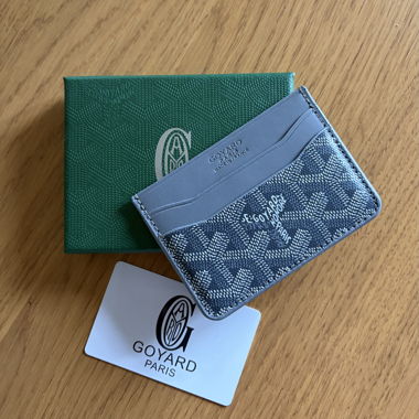 Porta carte Goyard grigio