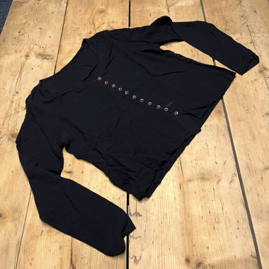 Schwarze Bluse