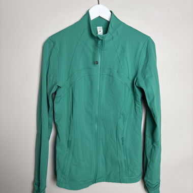 Giacca con zip verde Lululemon