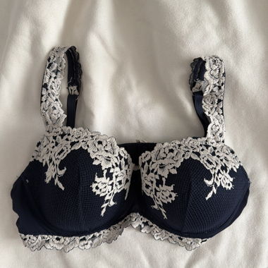 Dark Blue Lace Bra Intimissimi