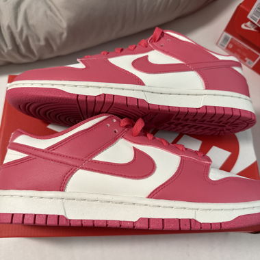 Nike Dunk Low Sneaker rosa/weis