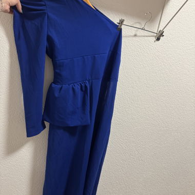 Haut ensemble bleu 