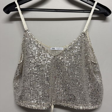Top sequins Zara