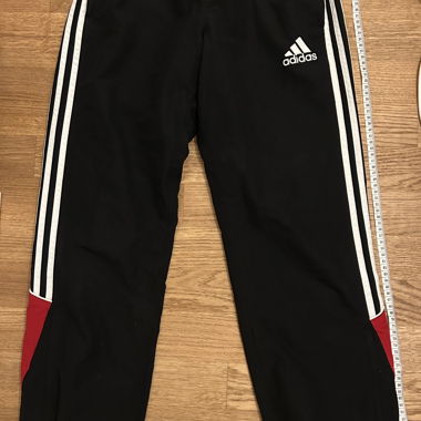 Pantalon de survêtement Adidas noir/rouge