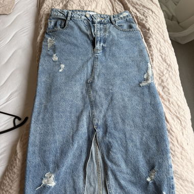 Gonna a matita in jeans
