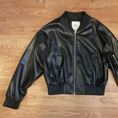 Fake "Leder" Jacke
