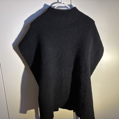 Poncho nero