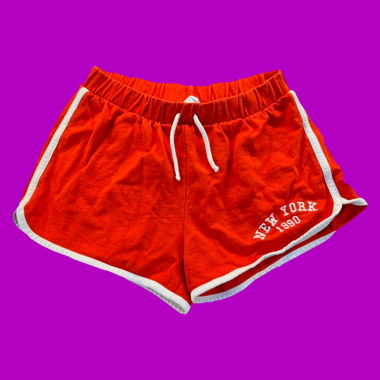 Shorts rouges de Zara