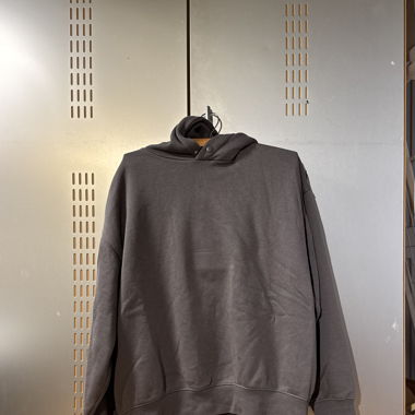 Bershka - Grey Hoodie Boxy Fit