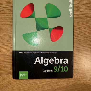 Cahier d’exercices d’algèbre 9/10