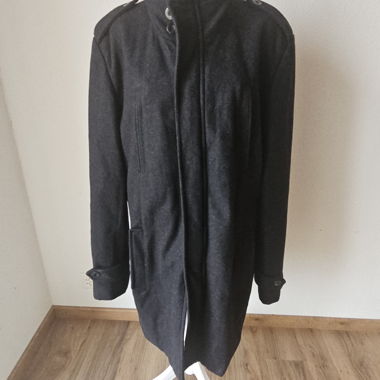 Manteau homme 3/4 noir