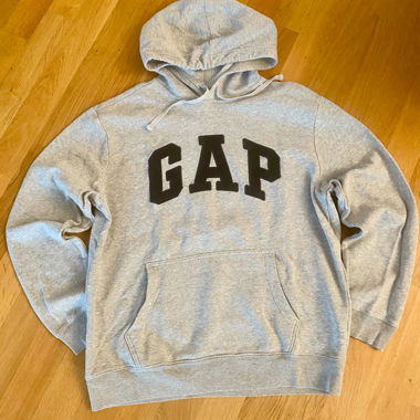 GAP heritage hoodie light grey