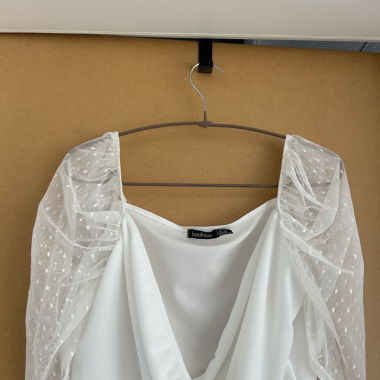 Lot de 2 Crop top noir et blanc