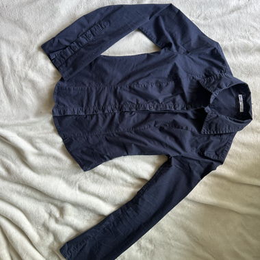 Chemise marine Bershka