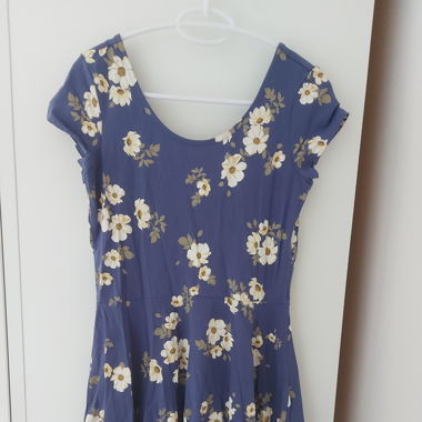 Robe patineuse à fleurs