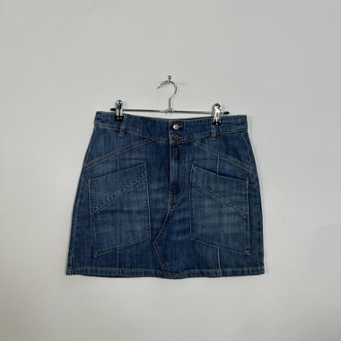 Gonna mini in denim ba&sh