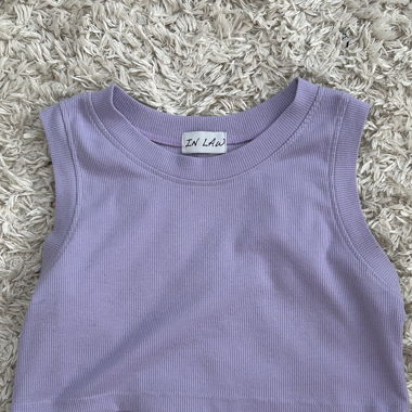 light purple top