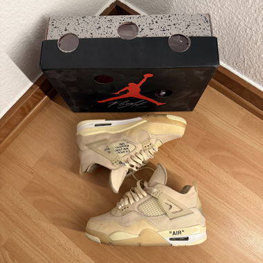Air Jordan 4 Off-White Sail – Taille 42.5 EU