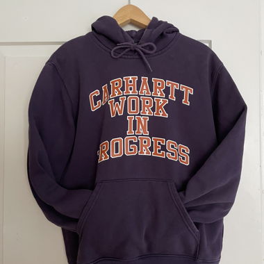 Carhartt HOODIE DIVISION PURPLE / ORANGE