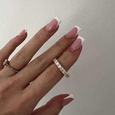 Ring mit Zirkonia Stainless steel Gr. 6