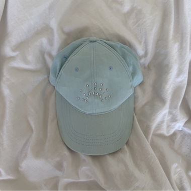 Hellblaue Cap
