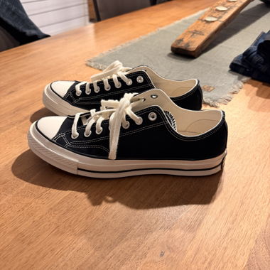 Converse low nero