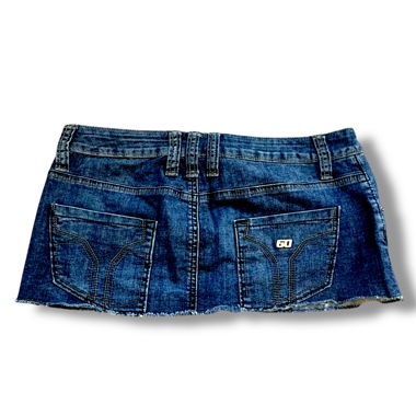 Mini-jupe en denim Miss Sixty des années 90