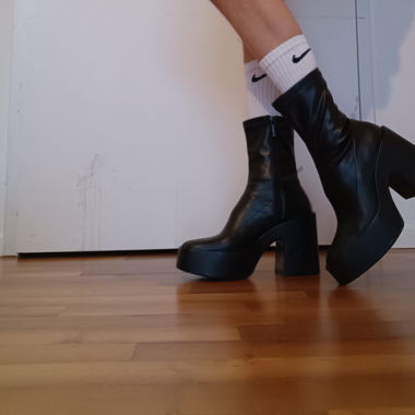 Abba Plateau booties