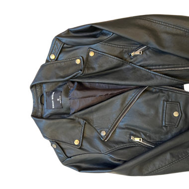 Leder Jacke