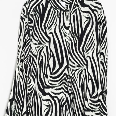 MNG zebra shirt and trouser set